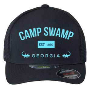 Camp Swamp Georgia Est 1992 – Camp Swamp Merch Flexfit Unipanel Trucker Cap