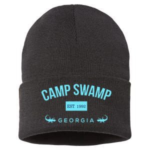 Camp Swamp Georgia Est 1992 – Camp Swamp Merch Sustainable Knit Beanie