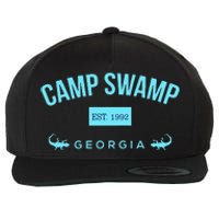 Camp Swamp Georgia Est 1992 – Camp Swamp Merch Wool Snapback Cap