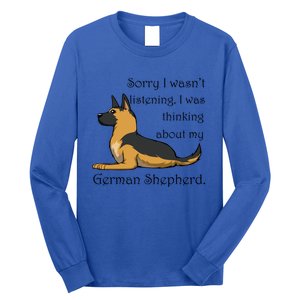 Cute Saying Ger Shepherd Owner Gift Long Sleeve Shirt