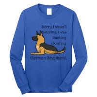 Cute Saying Ger Shepherd Owner Gift Long Sleeve Shirt