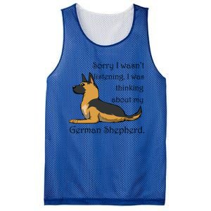 Cute Saying Ger Shepherd Owner Gift Mesh Reversible Basketball Jersey Tank