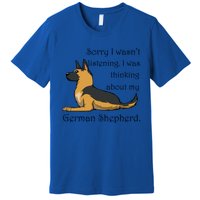 Cute Saying Ger Shepherd Owner Gift Premium T-Shirt