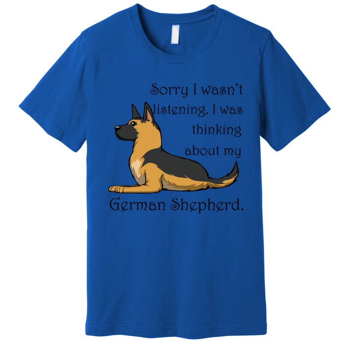 Cute Saying Ger Shepherd Owner Gift Premium T-Shirt