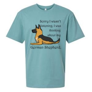 Cute Saying Ger Shepherd Owner Gift Sueded Cloud Jersey T-Shirt