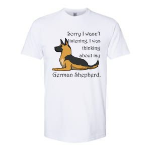 Cute Saying Ger Shepherd Owner Gift Softstyle CVC T-Shirt