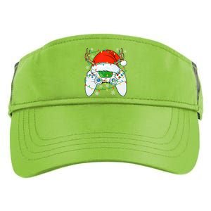 Christmas Santa Gamer Xmas Funny Video Gaming Christmas Adult Drive Performance Visor