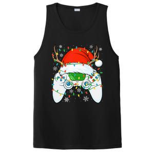 Christmas Santa Gamer Xmas Funny Video Gaming Christmas PosiCharge Competitor Tank