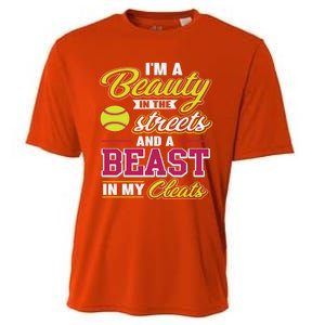 Cute Softball Gift For Softball Players Cooling Performance Crew T-Shirt