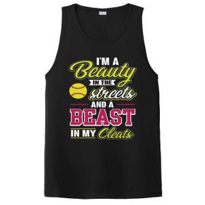 Cute Softball Gift For Softball Players PosiCharge Competitor Tank