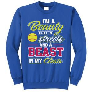 Cute Softball Gift For Softball Players Sweatshirt