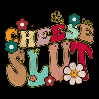 Cheese Slut Groovy Christmas Sarcastic Saying 16 in Basic Backpack