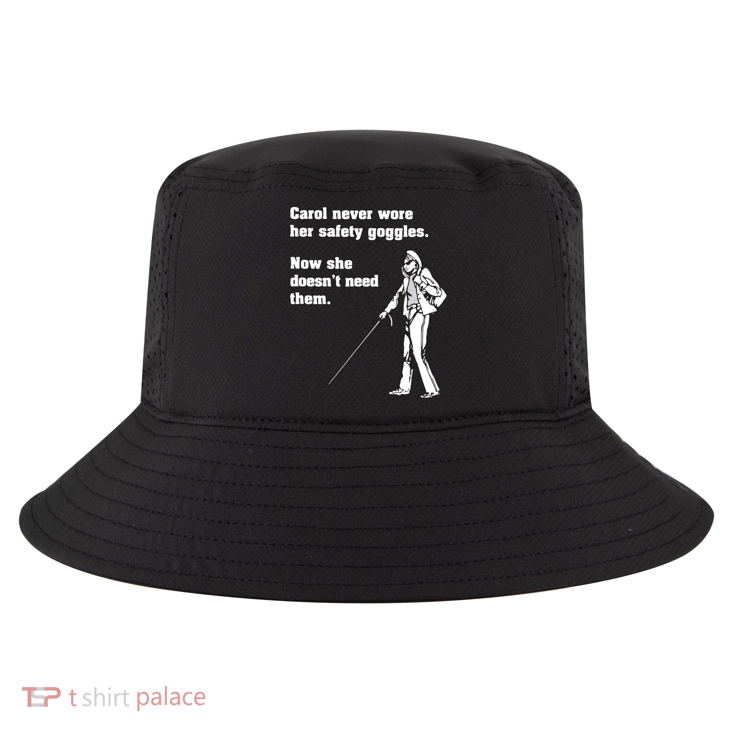 Carol Safety Goggles Funny Science Chemistry Cool Comfort Performance Bucket Hat
