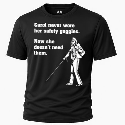 Carol Safety Goggles Funny Science Chemistry Performance Shirt