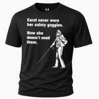 Carol Safety Goggles Funny Science Chemistry Cooling Performance Crew T-Shirt