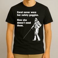 Carol Safety Goggles Funny Science Chemistry T-Shirt