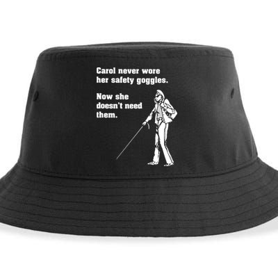 Carol Safety Goggles Funny Science Chemistry Sustainable Bucket Hat