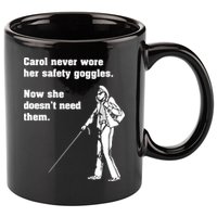 Carol Safety Goggles Funny Science Chemistry 11oz C Handle Ceramic Mug