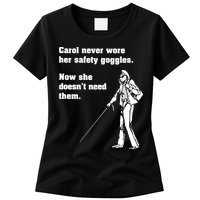 Carol Safety Goggles Funny Science Chemistry Womens T-Shirt