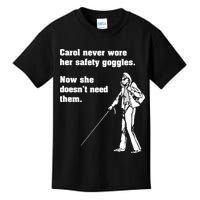 Carol Safety Goggles Funny Science Chemistry Kids T-Shirt