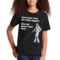 Carol Safety Goggles Funny Science Chemistry Kids T-Shirt