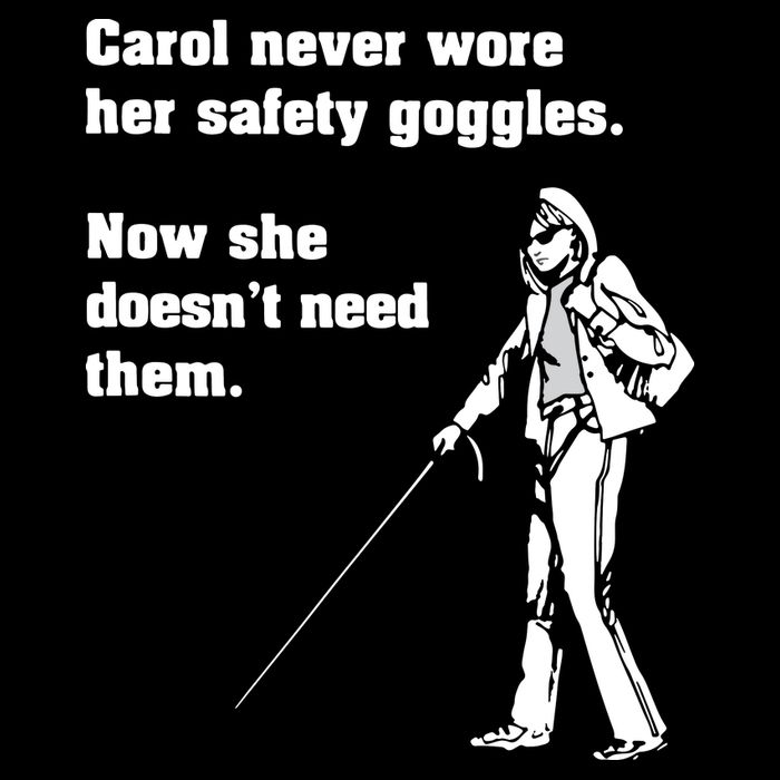 Carol Safety Goggles Funny Science Chemistry Full Zip Hoodie