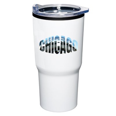Chicago Skyline Giant Bean City Illinois State Gift Tumbler