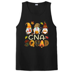 Cna Squad Gnome Nurse Leopard Thanksgiving Fall Stethoscope PosiCharge Competitor Tank