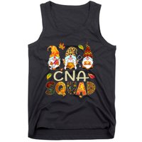 Cna Squad Gnome Nurse Leopard Thanksgiving Fall Stethoscope Tank Top