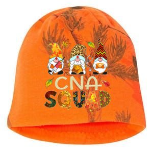 Cna Squad Gnome Nurse Leopard Thanksgiving Fall Stethoscope Kati - Camo Knit Beanie