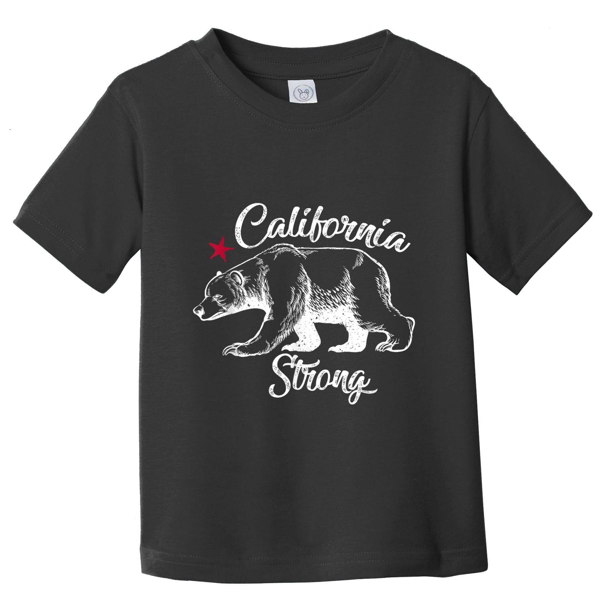 California Strong Grizzly Bear Toddler T-Shirt
