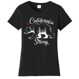 California Strong Grizzly Bear Gift Women's T-Shirt