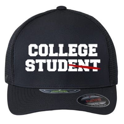 College Stud Gift Flexfit Unipanel Trucker Cap