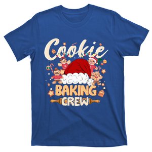 Christmas Santa Gingerbread Cookie Baking Crew T-Shirt