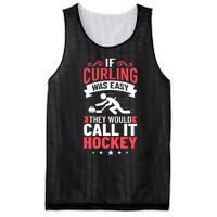 Curling Sport Game Curler Player Stones Broom Curl Gift Mesh Reversible Basketball Jersey Tank