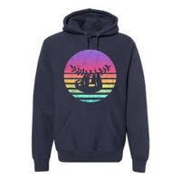 Classic Sloth Gift Graphic Premium Hoodie