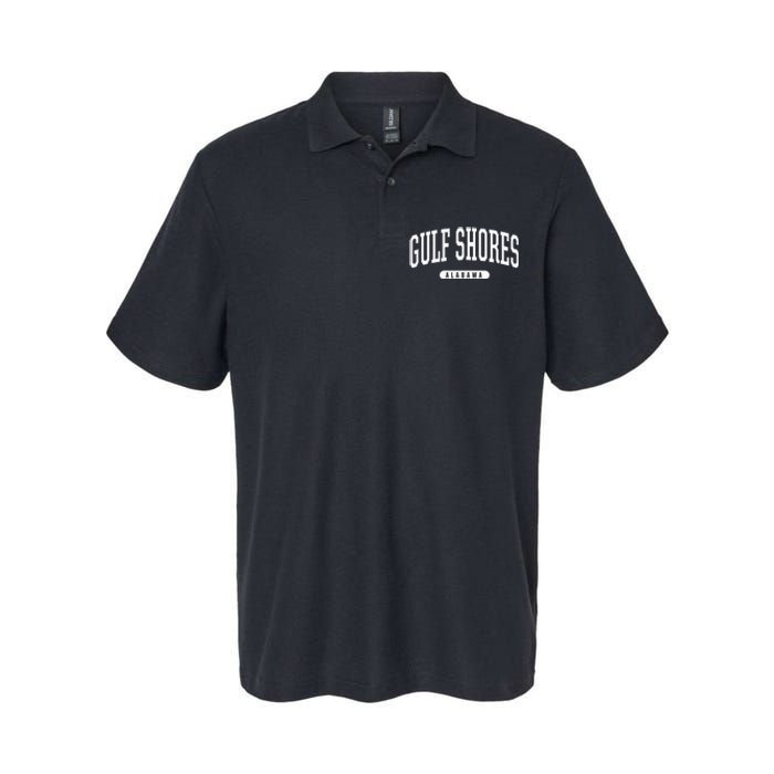 College Style Gulf Shores Alabama Souvenir Gift Softstyle Adult Sport Polo