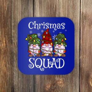 Christmas Squad Gnomies Christmas Gnome Family Matching Pjs Great Gift Coaster