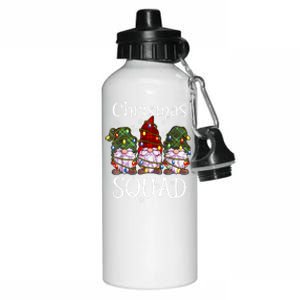 Christmas Squad Gnomies Christmas Gnome Family Matching Pjs Great Gift Aluminum Water Bottle