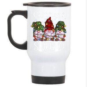 Christmas Squad Gnomies Christmas Gnome Family Matching Pjs Great Gift Stainless Steel Travel Mug