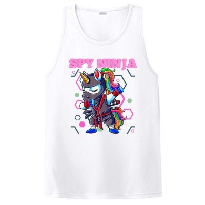 Cool Spy Gaming Ninja Gamer Unicorn Ninja PosiCharge Competitor Tank