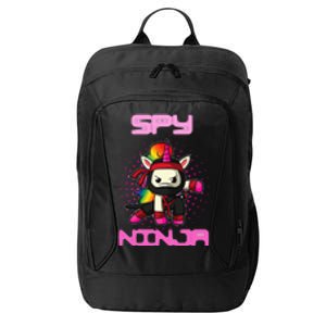 Cool Spy Gaming Ninja Gamer Unicorn Ninja City Backpack