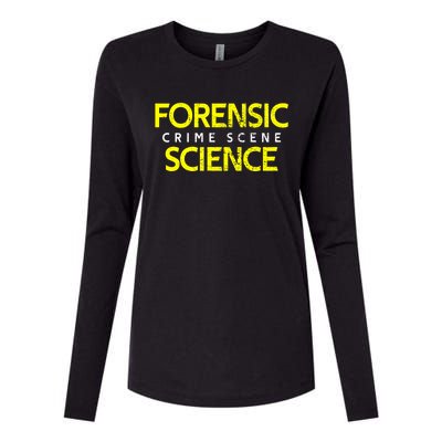 Crime Scene Gift Womens Cotton Relaxed Long Sleeve T-Shirt