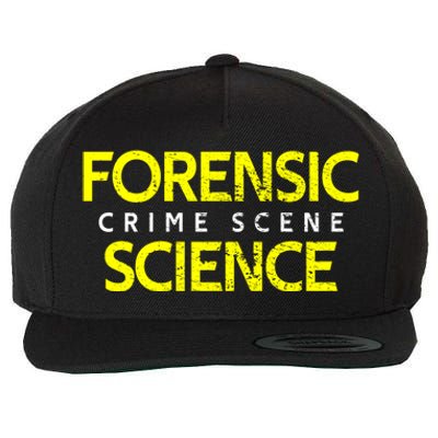 Crime Scene Gift Wool Snapback Cap