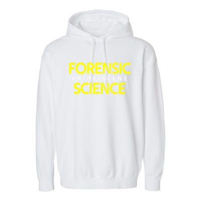 Crime Scene Gift Garment-Dyed Fleece Hoodie