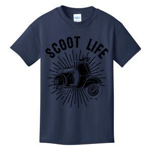 Cool Scooter Gift For Funny Scoot Life Motor Rider Kids T-Shirt