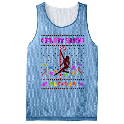 Candy Sexy Girl Mrs Santa Claus Ugly Christmas Mesh Reversible Basketball Jersey Tank