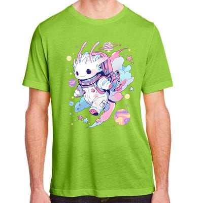 Cute Space Galaxy Axolotl Pastel Goth Aesthetic Nu Goth Adult ChromaSoft Performance T-Shirt