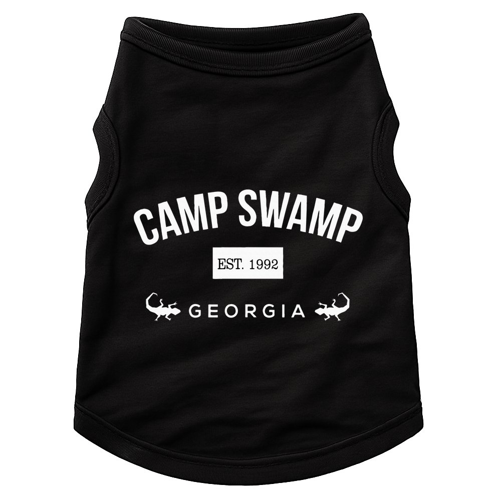 Camp Swamp Georgia Est 1992 – Camp Swamp Merch Doggie Tank