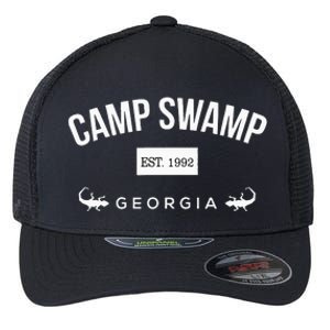 Camp Swamp Georgia Est 1992 – Camp Swamp Merch Flexfit Unipanel Trucker Cap